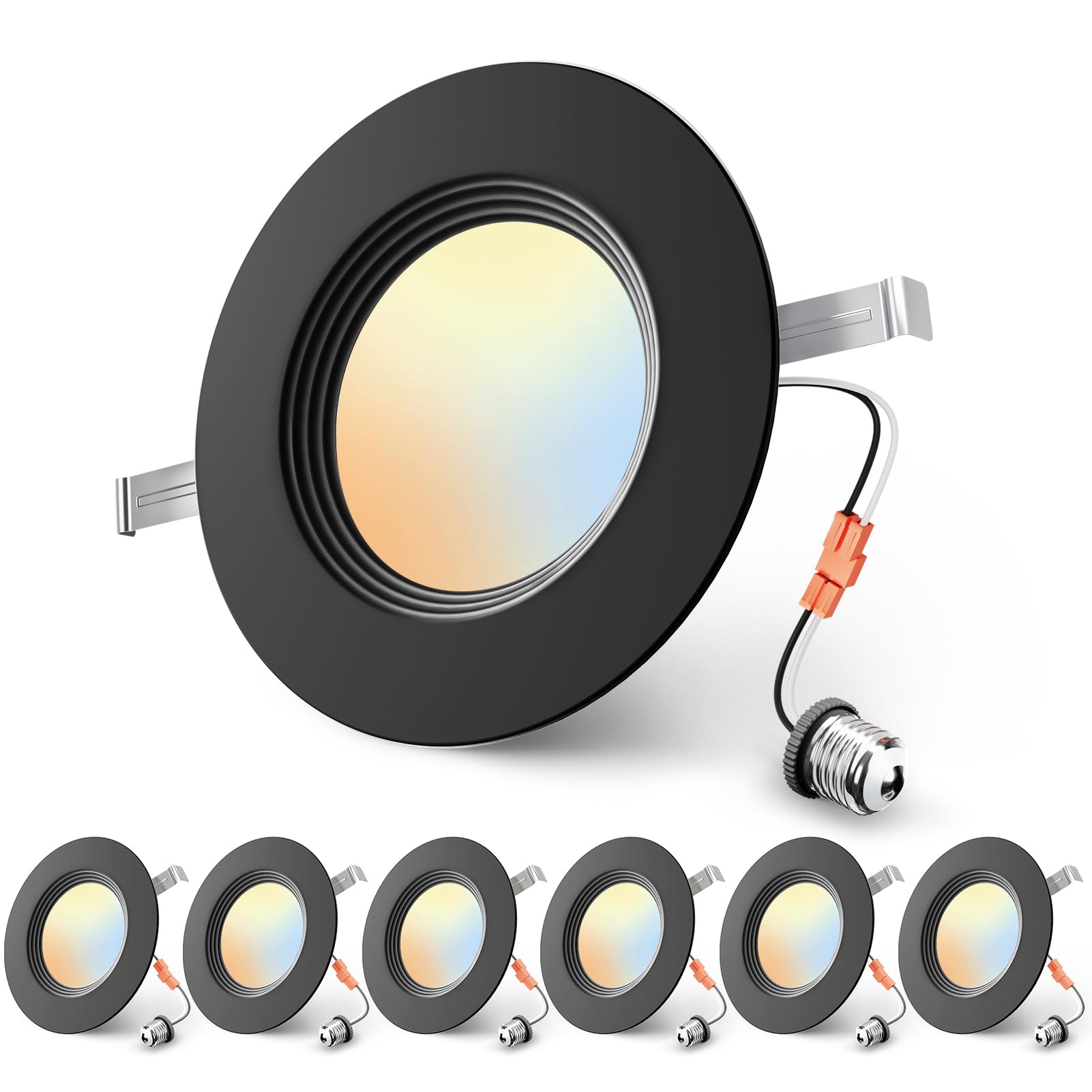 Ensenior LED Recessed Lights - 12 Pack, Easy Install -15