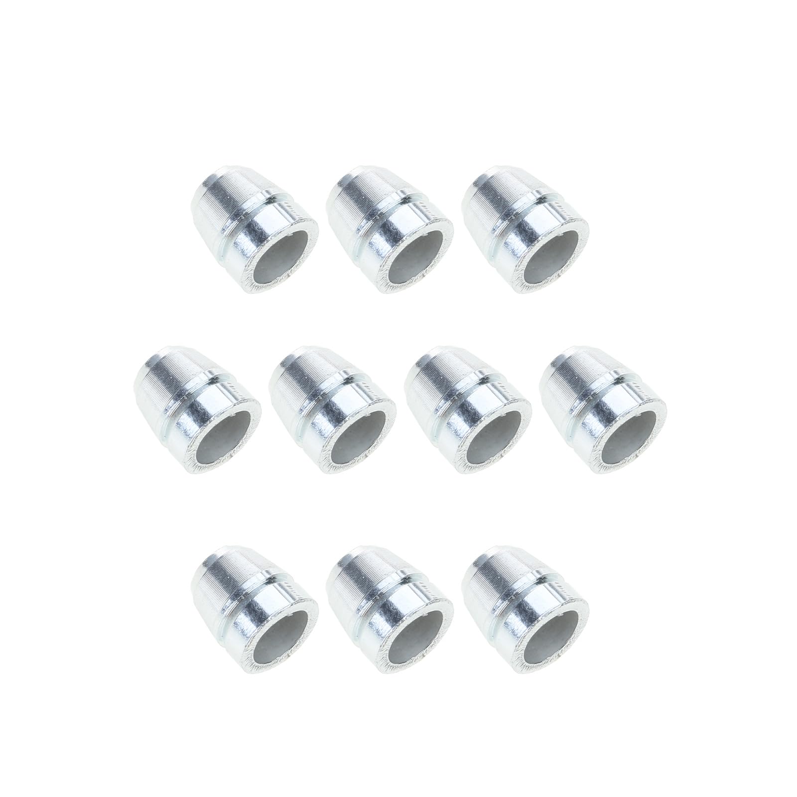 10Pcs Round Handle Wedges Steel Hammer Handle Splitting Wedges Set for Hammer Steel Carpentry Maintenance