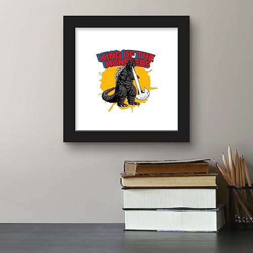 Miniatura 4 de Trends International Gallery Pops Godzilla - Póster de pared de rey de los monstruos, 12.00 x 12.00 pulgadas, versión de marco negro
