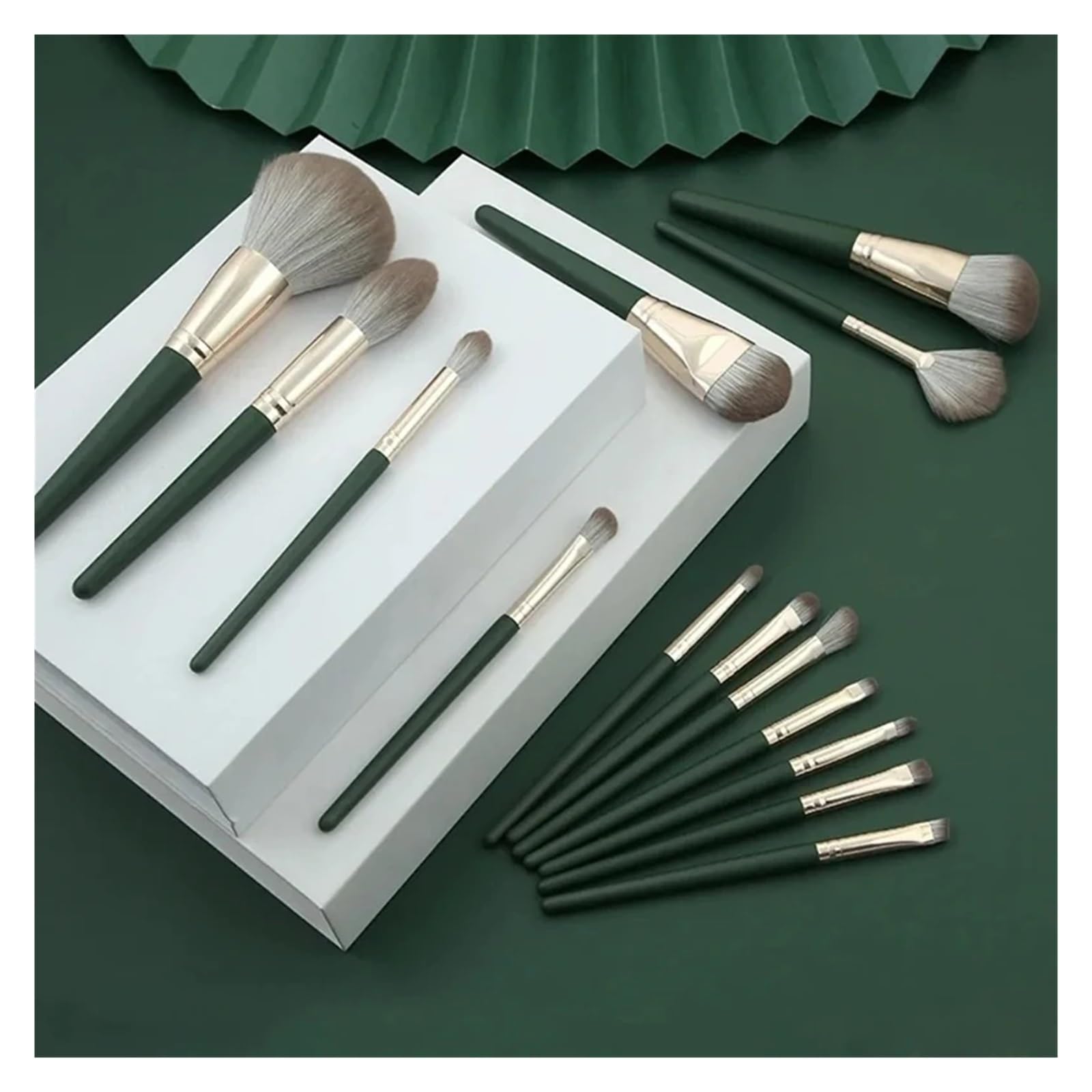 Professionelles 14-teiliges Make-up-Pinsel-Set for Puder, Foundation, Rouge, Blending, Lidschatten, Lippen, Kosmetik, Schönheit, weiche Borsten, Make-up-Pinsel