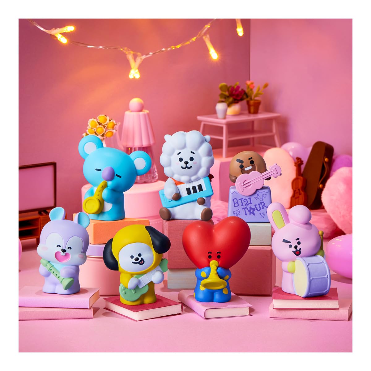 Amazon | バンダイ(BANDAI) BT21 フレンズ4 チューインガム 食玩