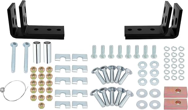 5th Wheel Hitch Rail& Bracket Mounting Hardware Installation Kit 30035