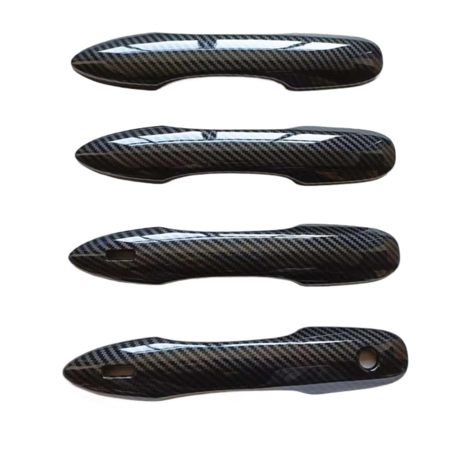 Qdzvalumv Tqw Car Door Handles Cover Shell Compatible With Toyota For Corolla For Cross 2020-2025 Car Exterior Door Handle Shell Outer Cover Front Rear Cap Set(Tqw)