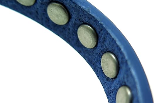 Amazon | [タテオシアン] TATEOSSIAN スタッズ ブレスレット (ブルー