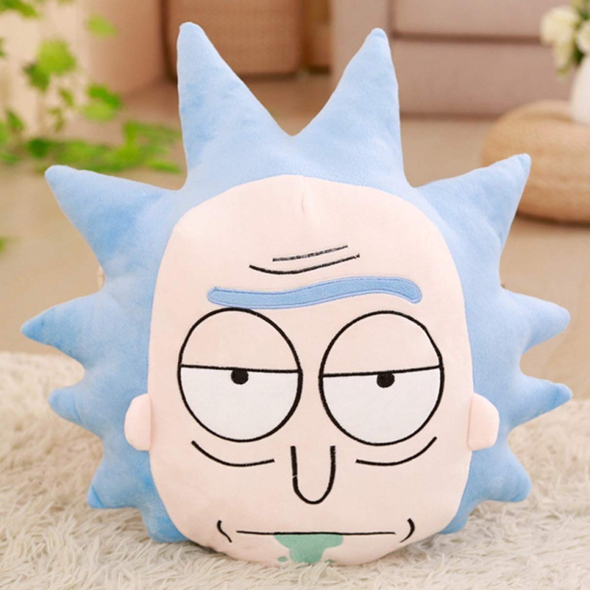 Duanin Cute Anime plush stuffed toys soft and comfortable pillows home sofa lathe decorations(None H01)