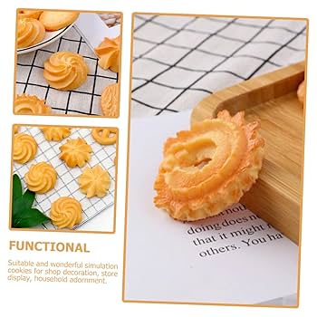 Amazon | 18個 クッキー モデル おもちゃ パン クッキー 写真