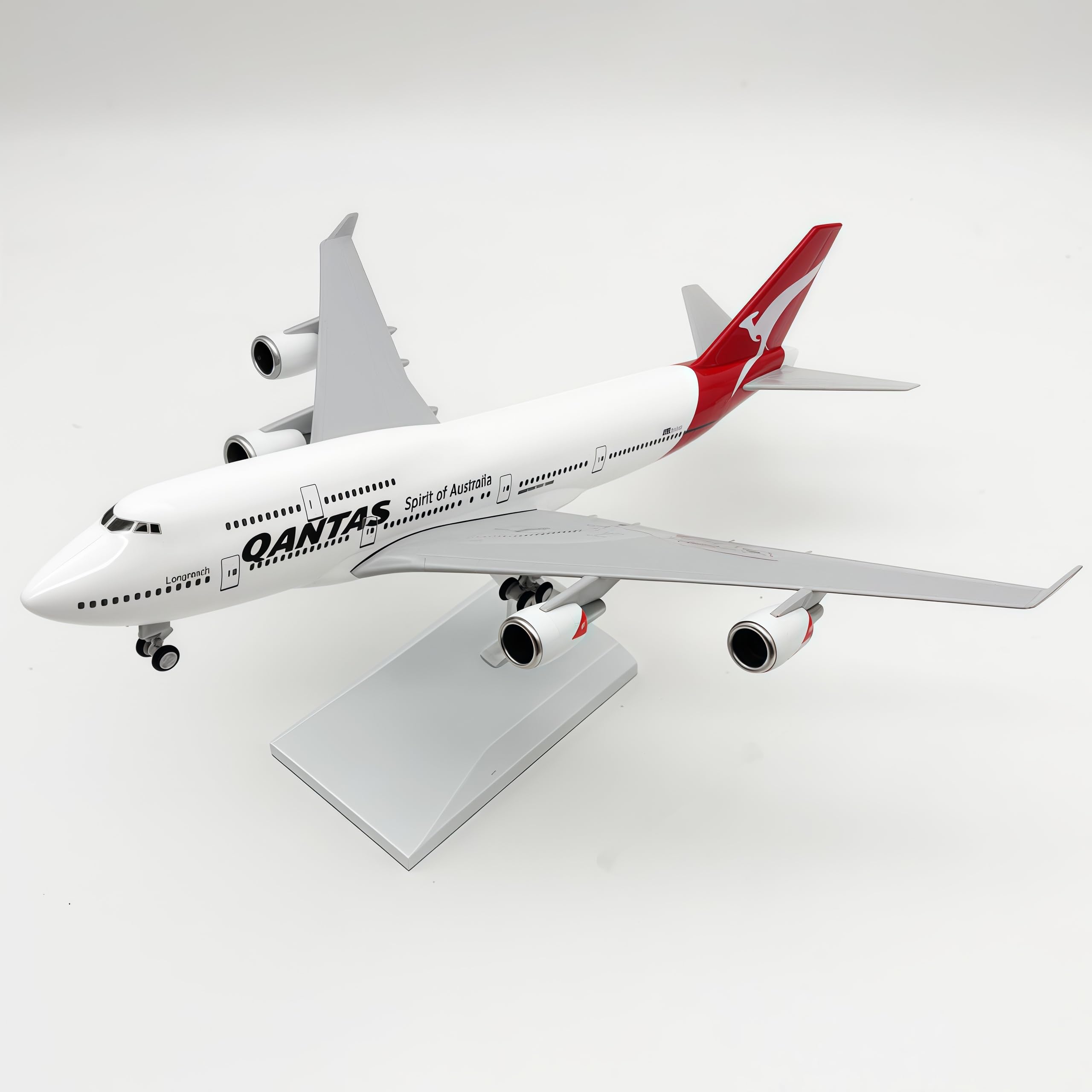 LGSRSNXHTX Australia B747 30cm Diecast Metal Airplane Model Aircraft Model With Stand For Aviation Enthusiast Gift,Model aircraft collection