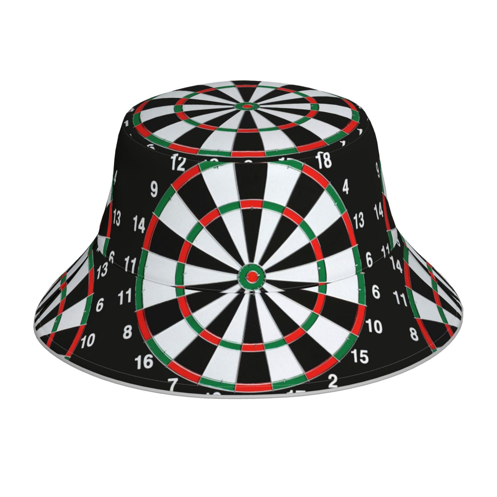 Poadnly Target Dart, Adult Bucket Hat Sun Hat Night Reflective Running Cap Fisherman Hats