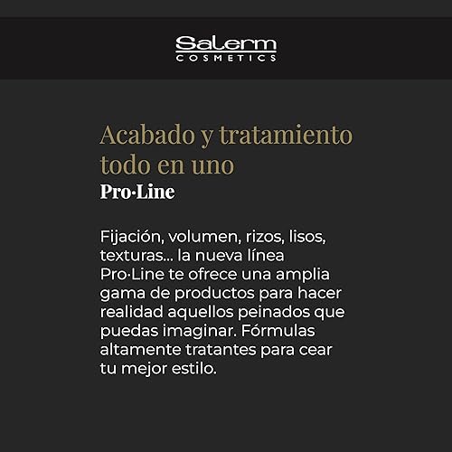Miniatura 5 de SALERM - Gel para peinar el cabello - Pro Line Wet Gel Rock 0.1-16.9 fl oz - Fijación fuerte de larga duración - Efecto húmedo - con cafeína y