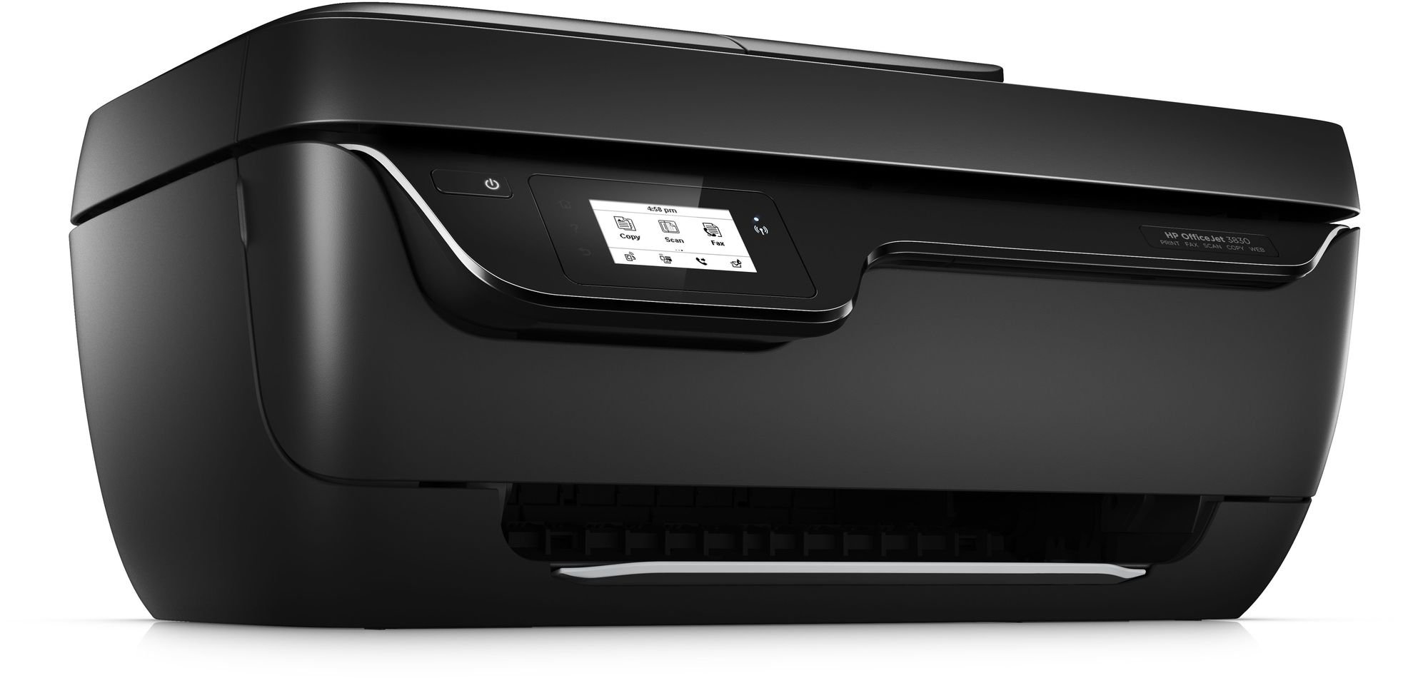 HP Officejet 3830 All-in-One Stampante multifunzione a getto di inchiostro (A4, stampante, fotocopiatrice, Scanner, Fax, WLAN, USB, 4800 x 1200) F5R95B Nero
