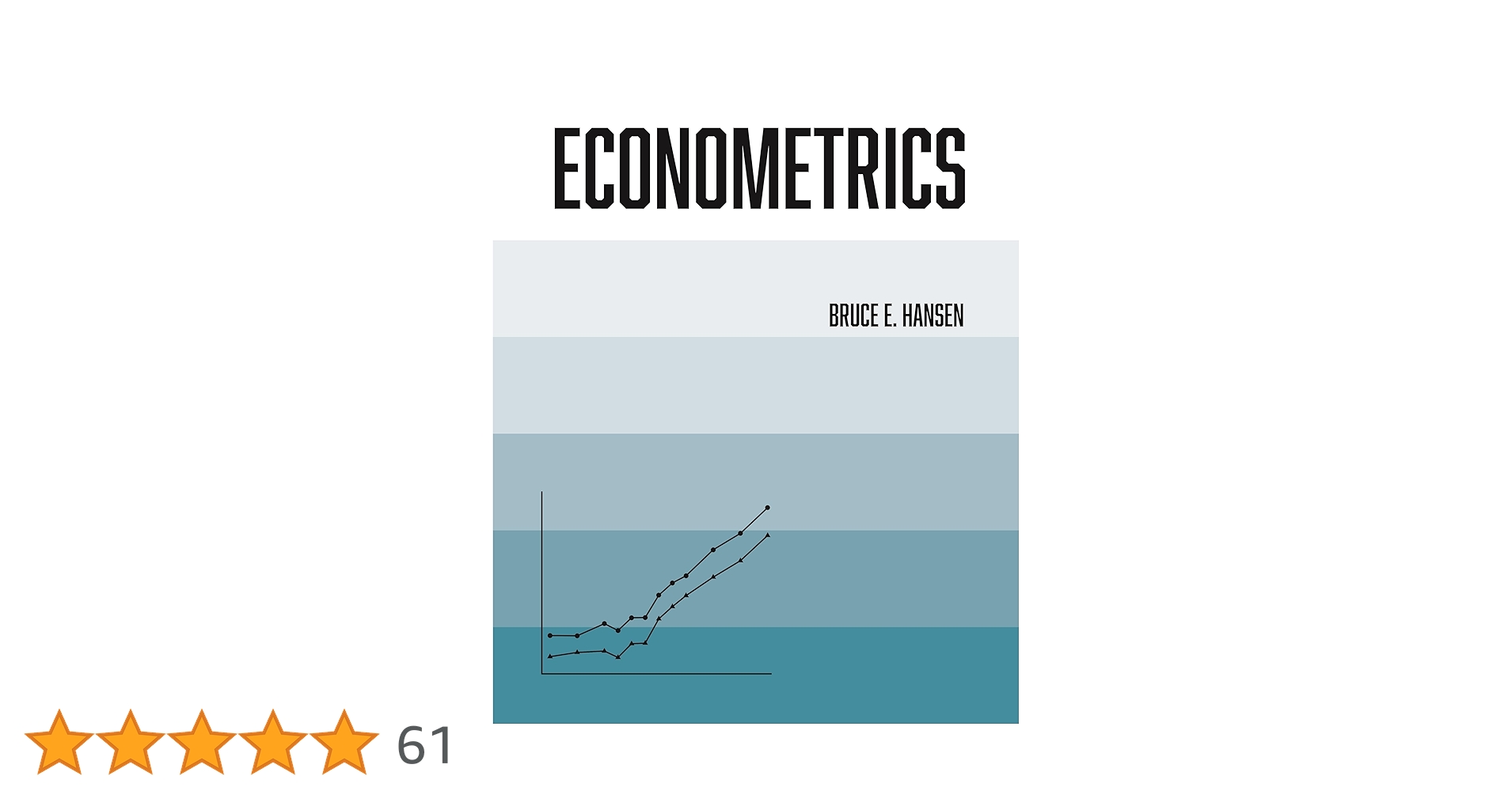洋書 ECONOMETRICS BRUCE E. HANSEN Econometrics: Hansen, Bruce: 9780691235899: Books - Amazon.ca