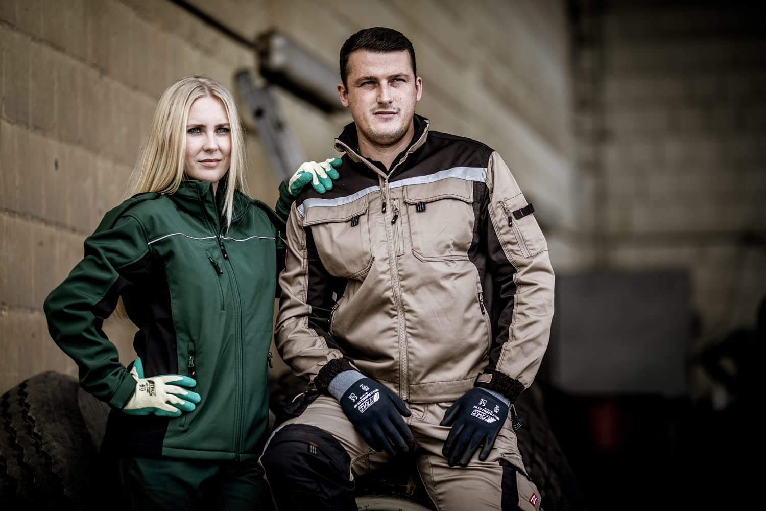 NITRAS Motion Tex Light Veste Softshell « Falcon » taille M en noir Homme