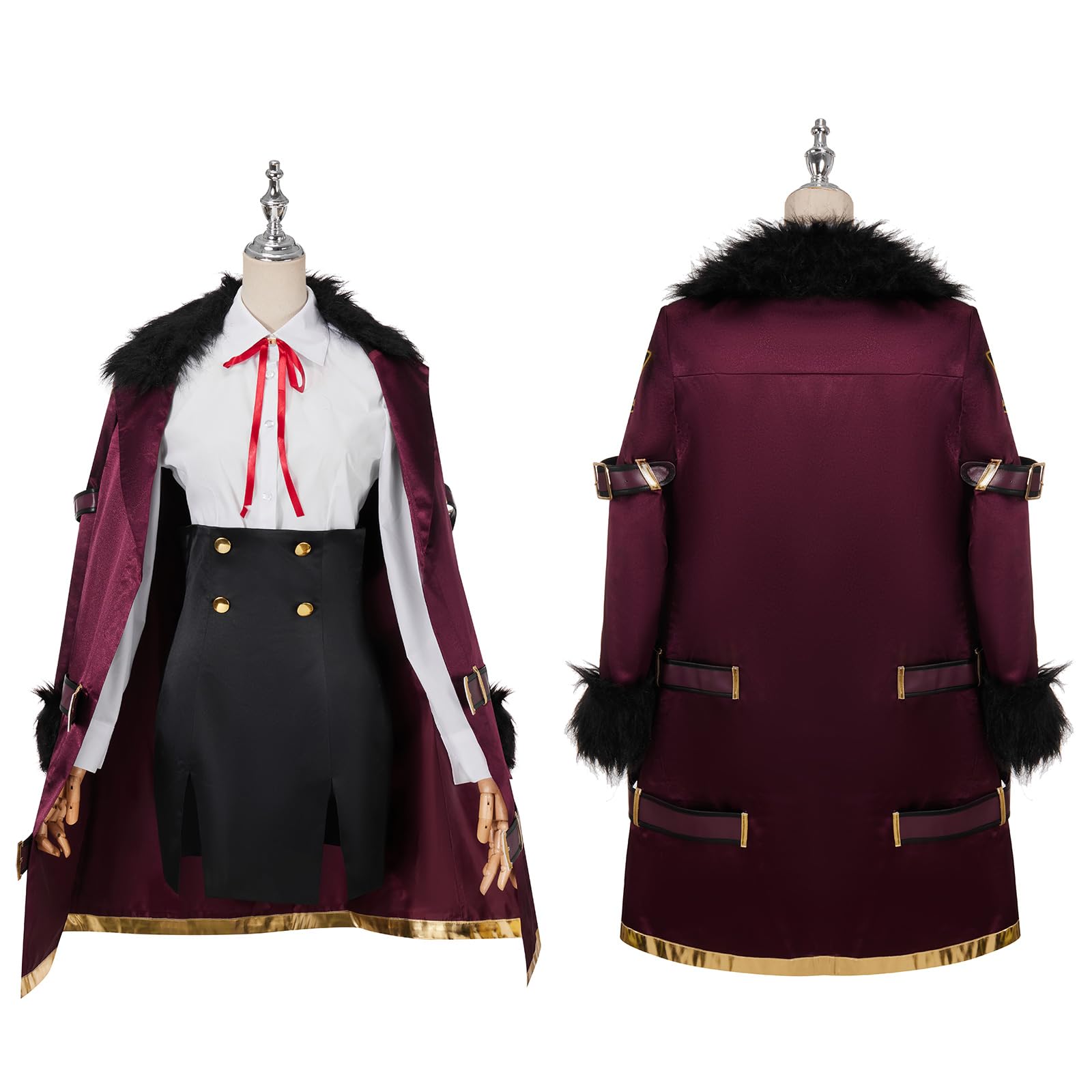 Amazon.co.jp: ブルアカ コスプレ衣装 陸八魔アル 制服コスプレ 7点 