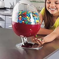 Vista 1 de Dispensador automático de aperitivos para almacenamiento de alimentos secos, dispensador sin contacto activado por movimiento, bocadillos de chicle