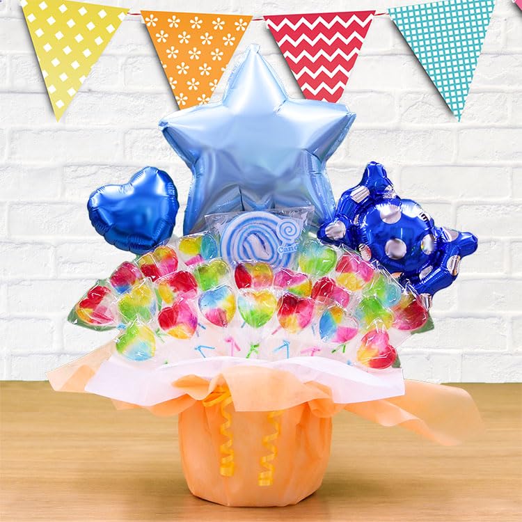 ととと様　１６日迄　お菓子ブーケ　バルーンブーケ　発表会　結婚式　誕生日 お菓子ブーケ バルーンブーケ 誕生日 発表会 結婚式 おぱんちゅ