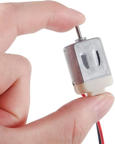Miniatura 5 de 10 motores de CC miniatura de 1.5V-6V tipo 130 EK1450 y EK1894 para proyectos de bricolaje de pasatiempos (2 tipos x 5 piezas  10 piezas)