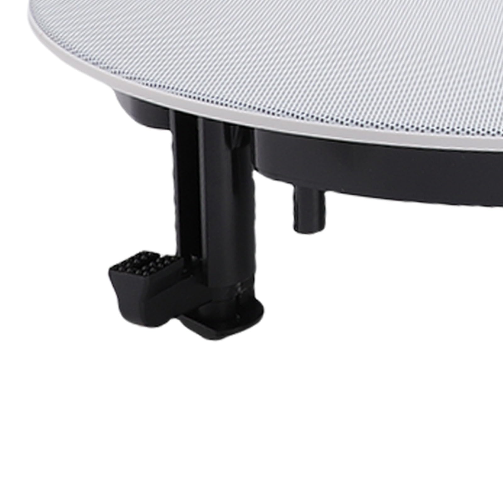 Sxhlseller Lot de 2 Grilles de Haut-Parleur de Plafond Rondes Magnétiques en Métallique avec Base de Montage en ABS, Finition Blanche Pouvant être Peinte, Diamètre Extérieur 280 Mm pour