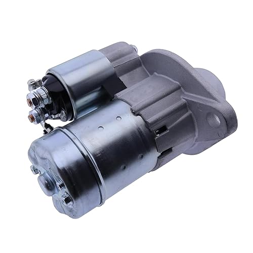 Miniatura 7 de FridayParts 11T 12V Motor de arranque YM129698-77010 compatible con excavadora Komatsu PC20R-8 PC27R-8 PC35R-8 Motor 3D82 de repuesto