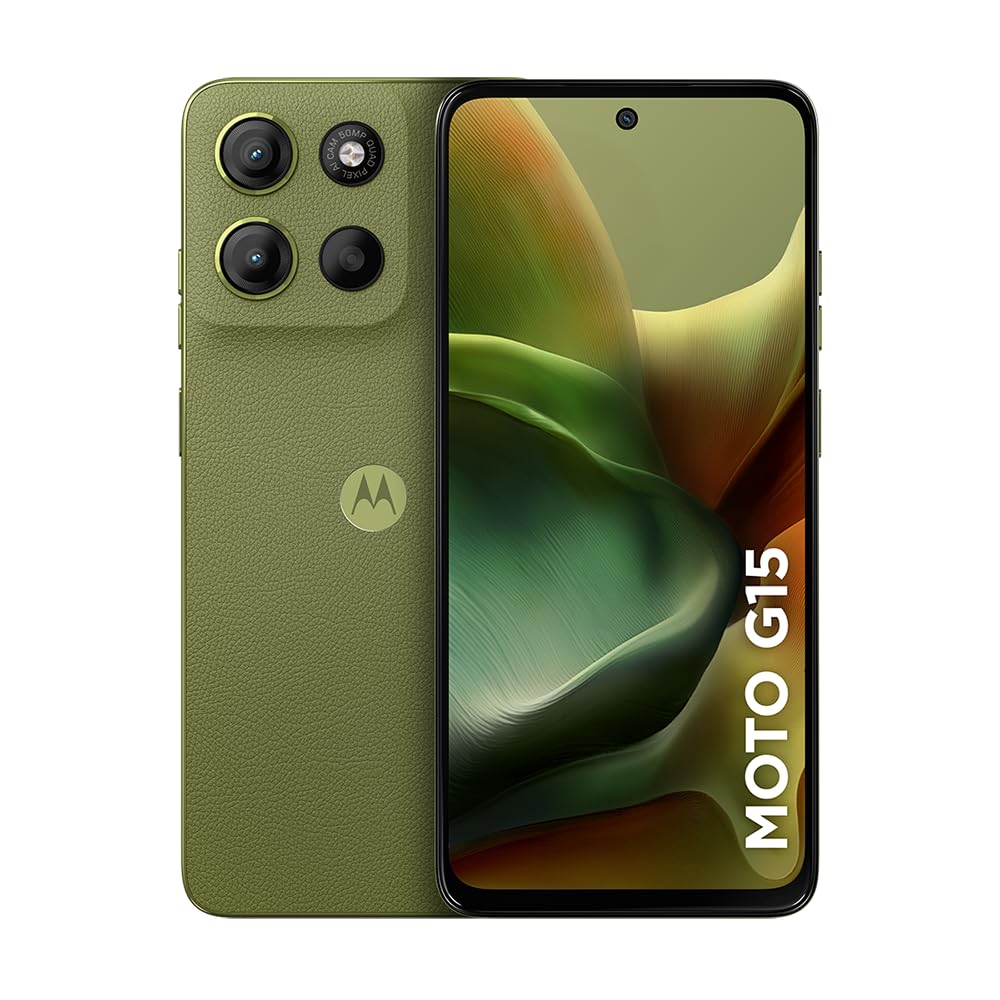 Smartphone Motorola Moto g15-256GB 12GB (4GB RAM+8GB Ram Boost) e
