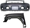 Evan Fischer Front Fender Kit Compatible With 2007-2013 Chevrolet Avalanche, Fits 2007-2013 Chevrolet Suburban 2500 Primed Steel Driver Side