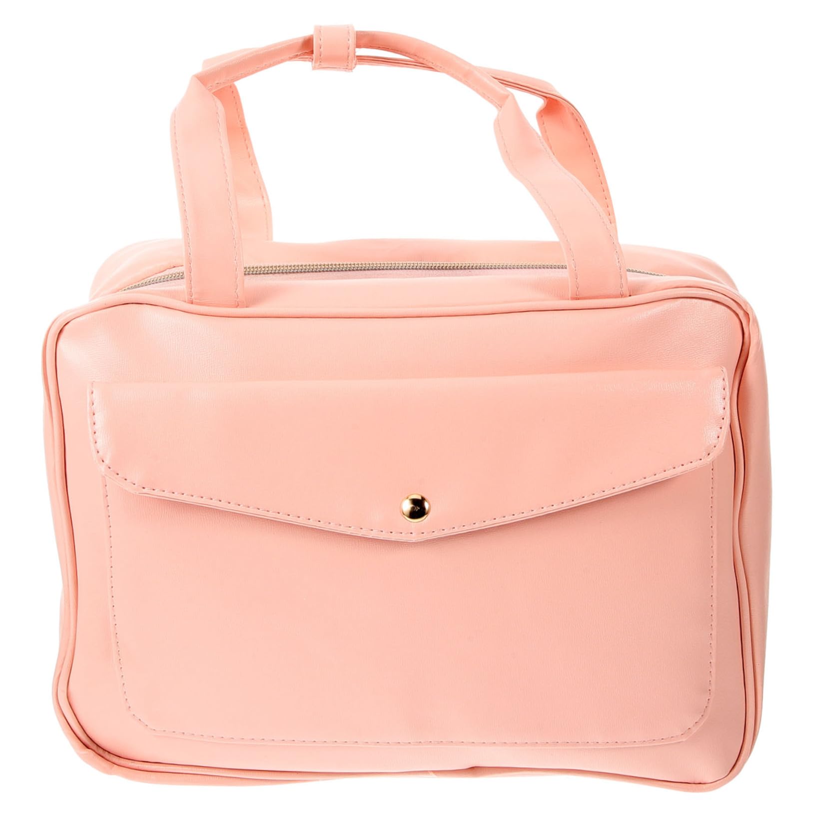 UKCOCO Trousse de Toilette Imperméable Compacte Suspendue pour Femmes Voyageuses Couleur Lotus Plusieurs Compartiments Pratique pour Cosmétiques et Articles de Toilette