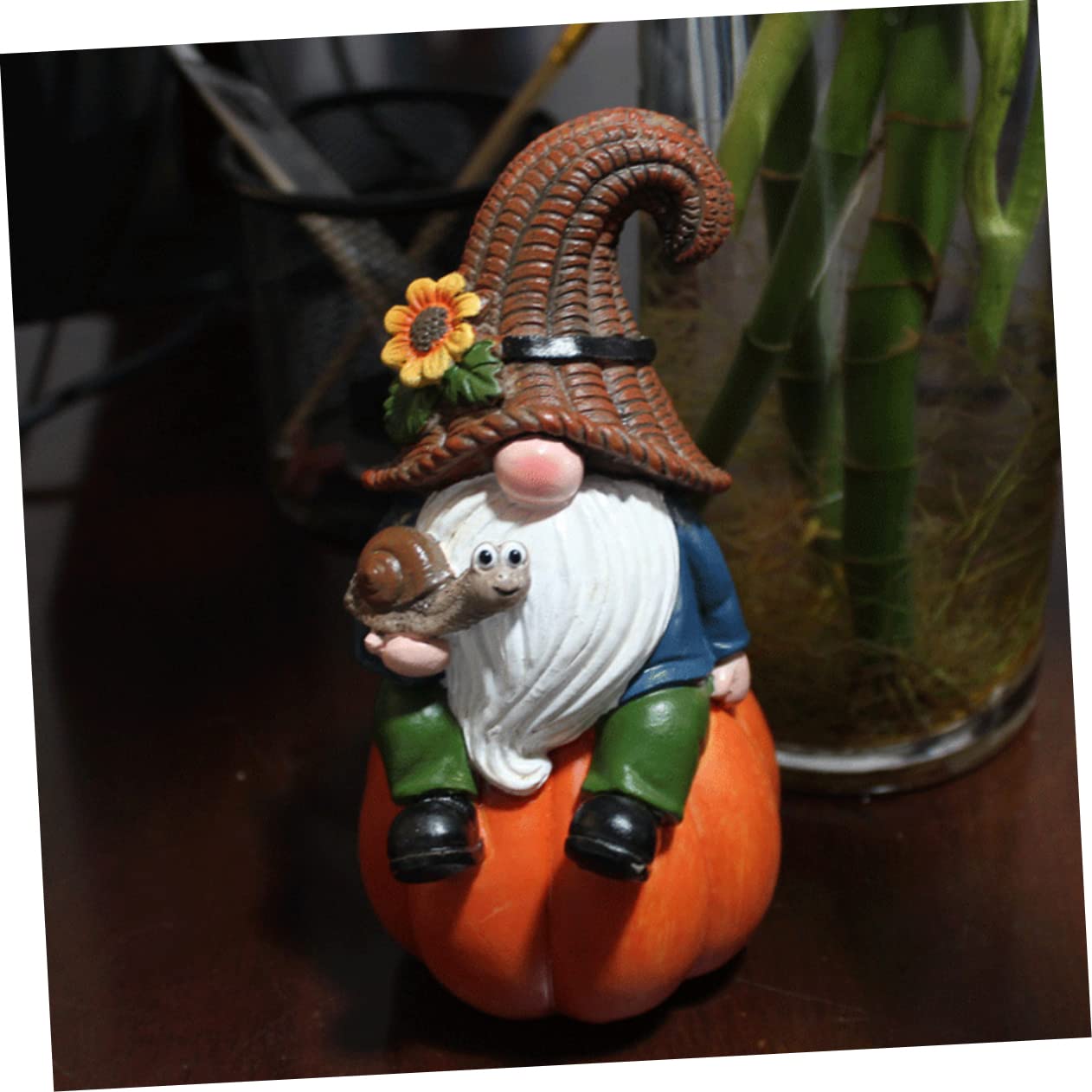 Estatua De Jardín GNOME De Adorno Divertido De GNOME para Decoración De Acción De