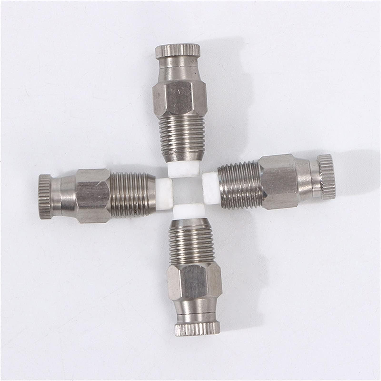 Boquillas de nebulización Cabezales de repuesto de acero inoxidable con filtro for sistema de refrigeración exterior, pulverizador de atomización de alta presión for césped de patio, 1/8" NPT(50