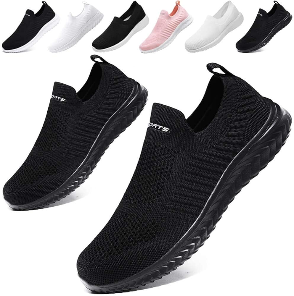 Maxome スニーカー メンズ ナースシューズ スリッポン レディース ウォーキングシューズ 白 22 5cm 28 0cm 黒 靴 通気性 看護師 履きやすい 軽量 安い割引 歩きやすい