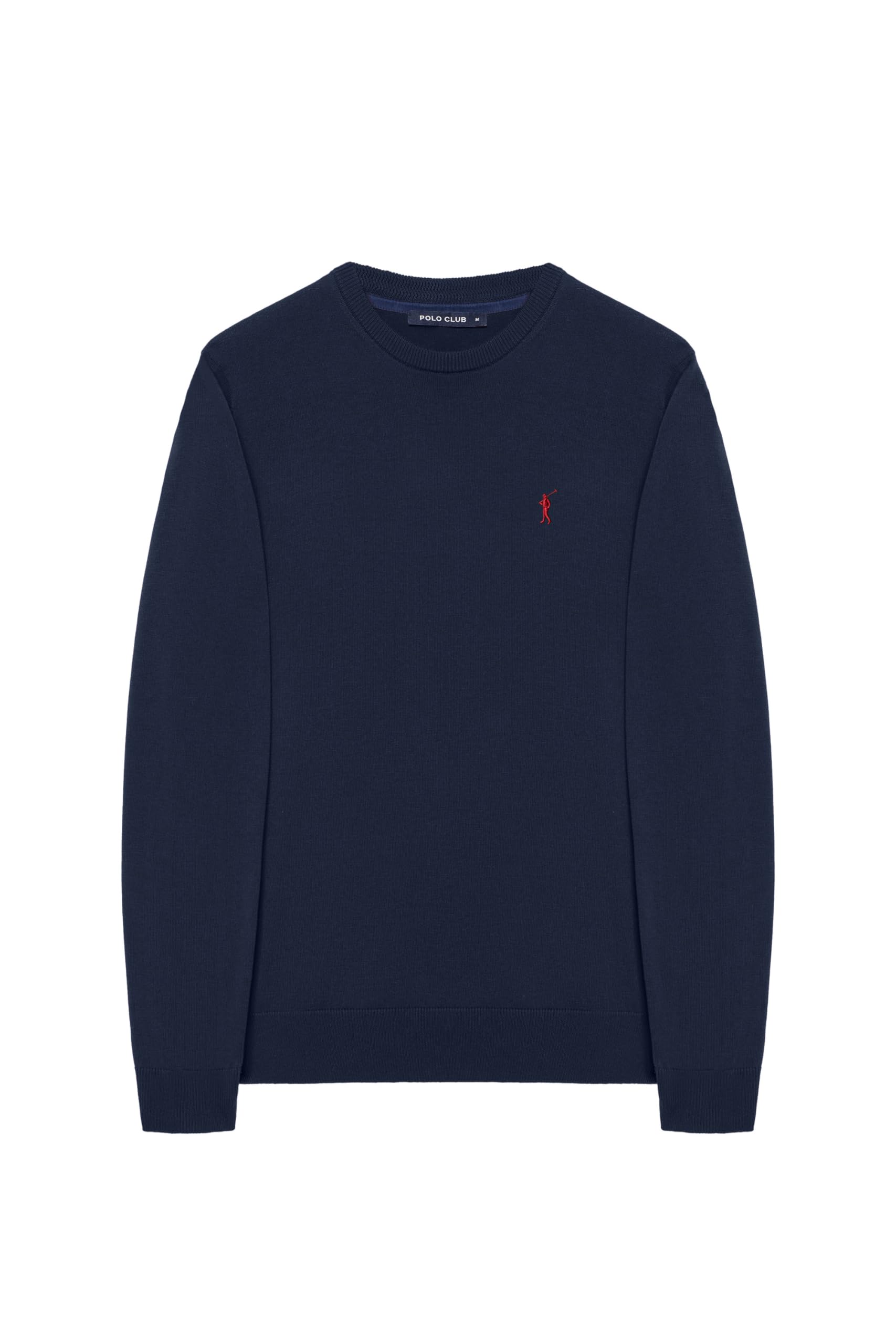 Polo Club Maglione Manica Lunga Uomo Maglioni Girocollo Crew Neck Pullover 100% Cotone