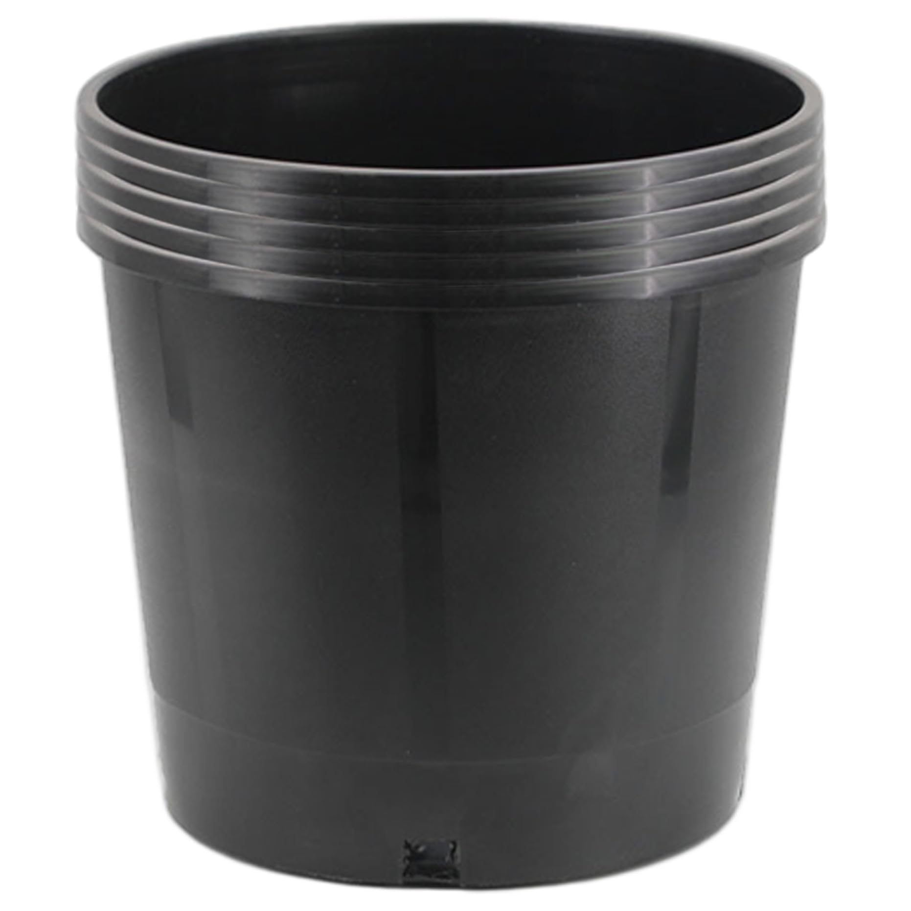 Takingup Black 3 Gallon Nursery Pots 5Pcs Ventilated & Sturdy 11.4X9.8 Pp Nursery Pots For Seedling Of Flowers, Vegetables, Plants, Gardening Supplies