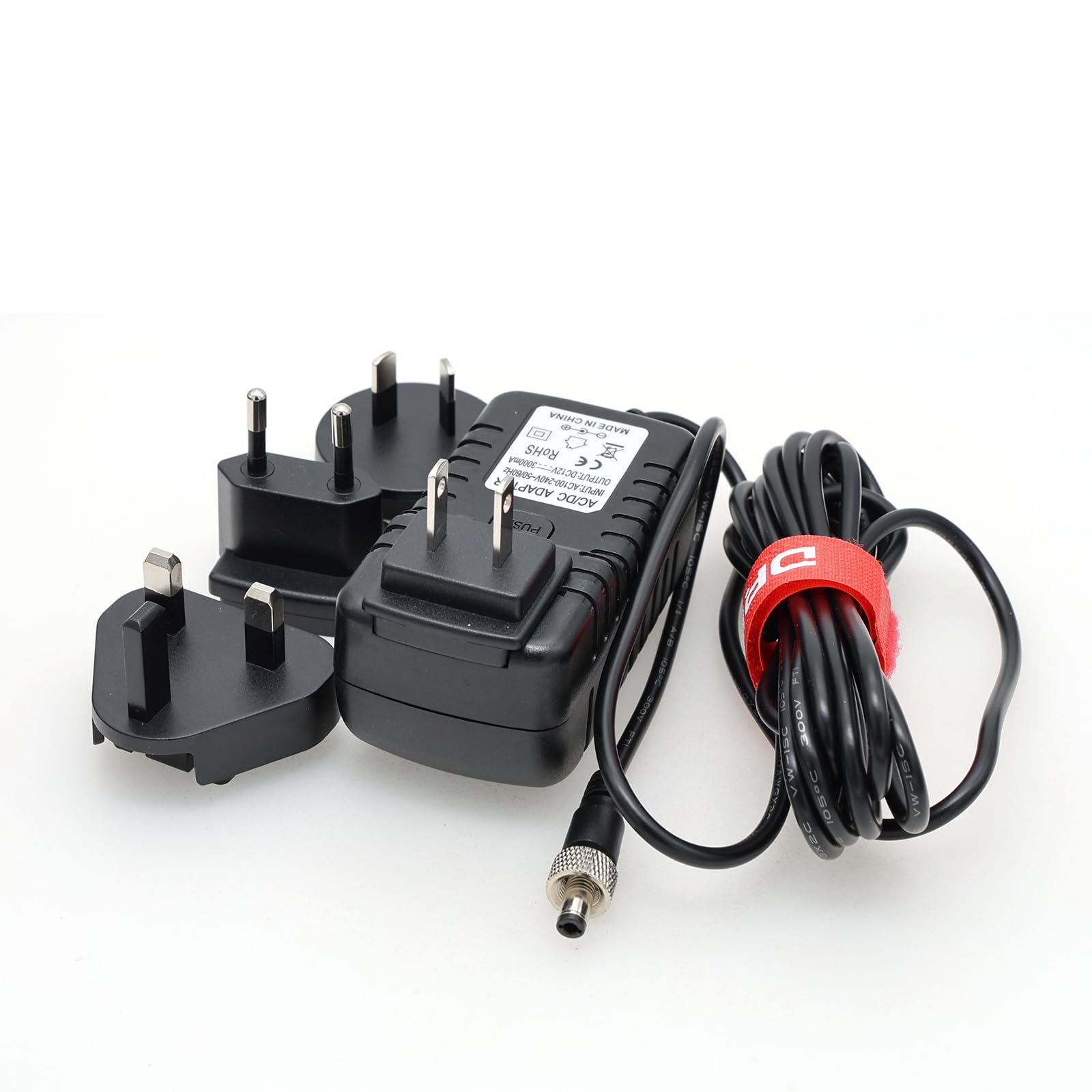Hollyland Mars 400s Pro/Mars T1000/Cosmo C1/Solidcom C1/Lectrosonics12V 3A AC a DC Alimentatore multiplo spina