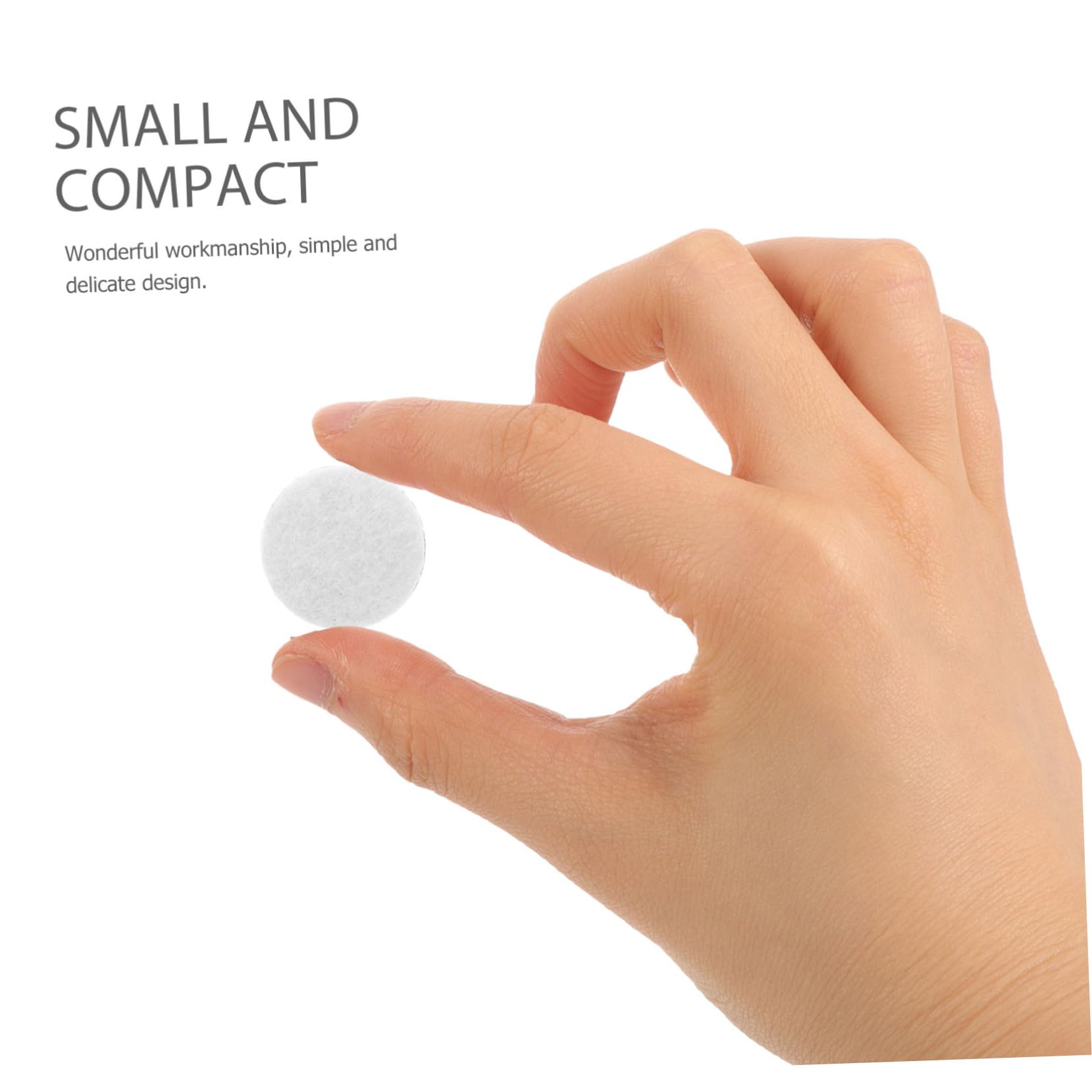 VILLCASE 5sets Felt Stickers for Clothes Clothing Supplies Felt Decals for Clothing DIY Headdress Supplies 500pcs*5