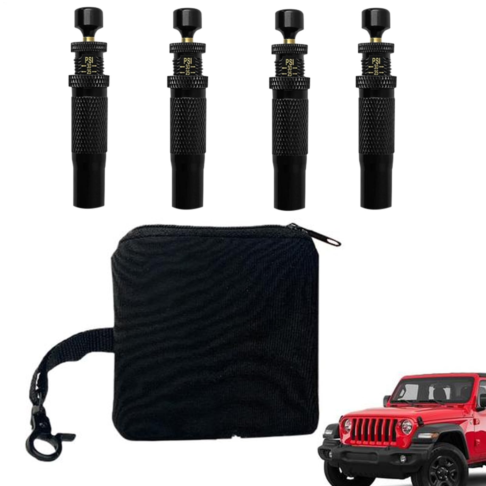 Kit de dégonflage de pneu robuste et précis pour camping-car