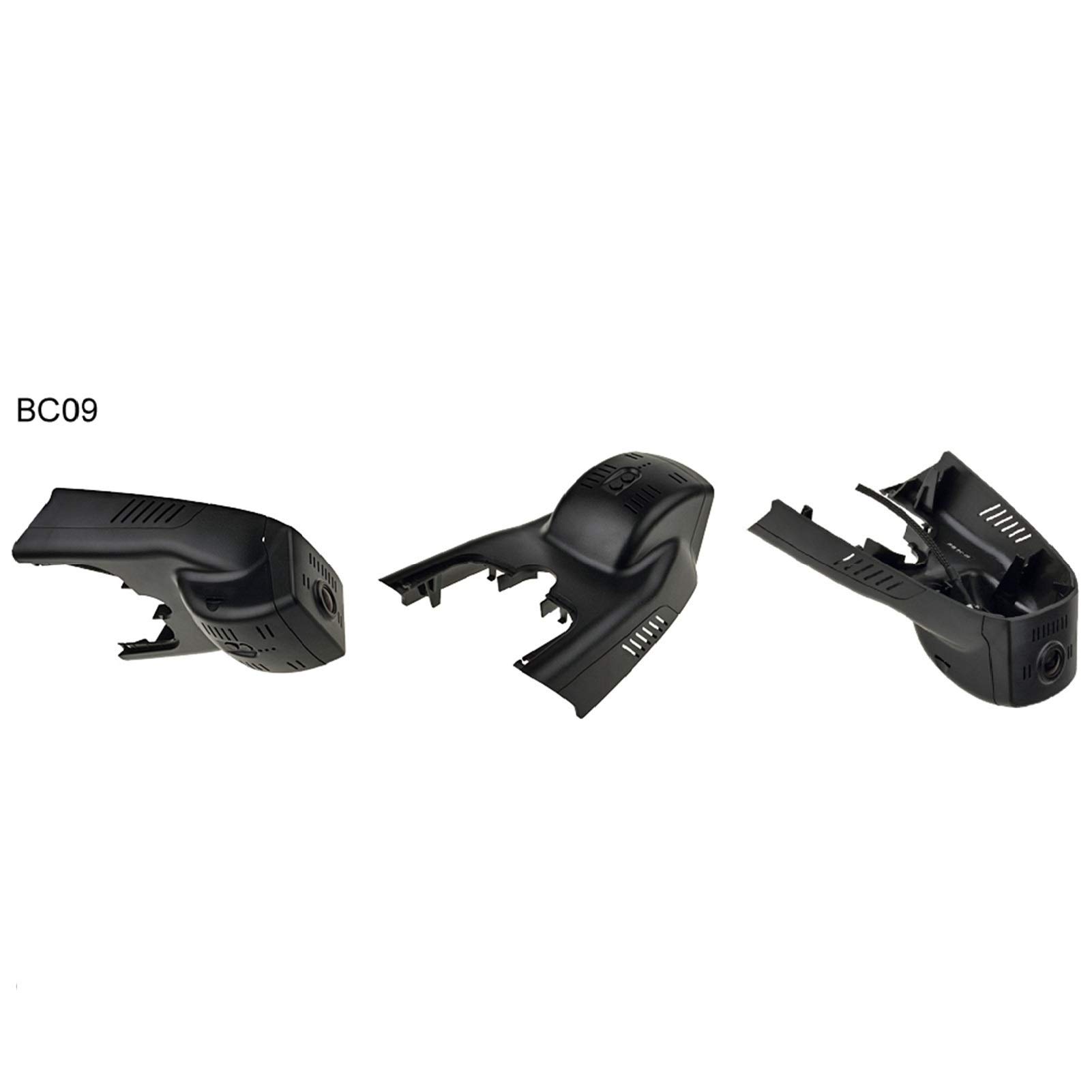 Cámara WIFI DVR CAR FIT PARA MERCEDES BENZ GLA A CONTROL DE CLASE DE CLA por aplicación Cámara DVR DAPT Cámara de conducción grabadora (Color Name : BC09 Black, Sd Card Memory : None)