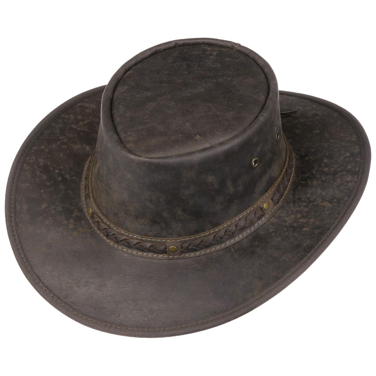Barmah Squashy Crackle Kangaroo by Sombrero outdoorsombrero de Piel (L (58-59 cm) - marrón)