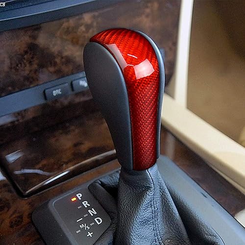 Miniatura 14 de AIRSPEED Cubierta de fibra de carbono para pomo de palanca de cambios BMW, control central, protector de cabeza de palanca de cambios, accesorios