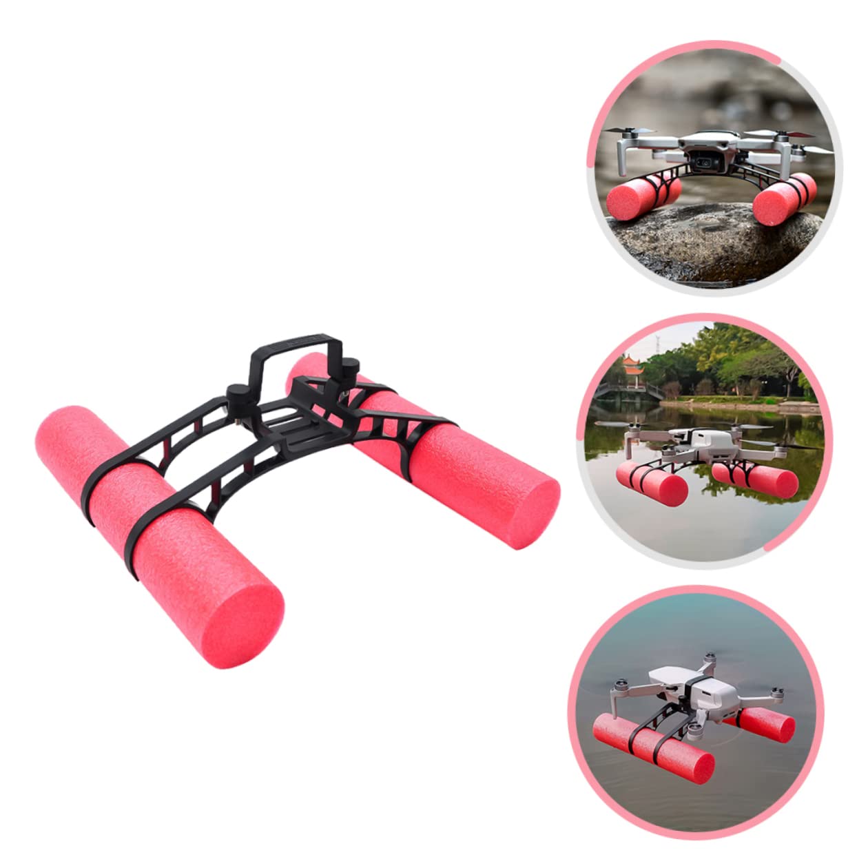 BESTonZON Pata De Aterrizaje Flotante para Dron Extensor De Elevación Soporte Flotante Kit De Entrenamiento Tren Aterrizaje Compatible Mini