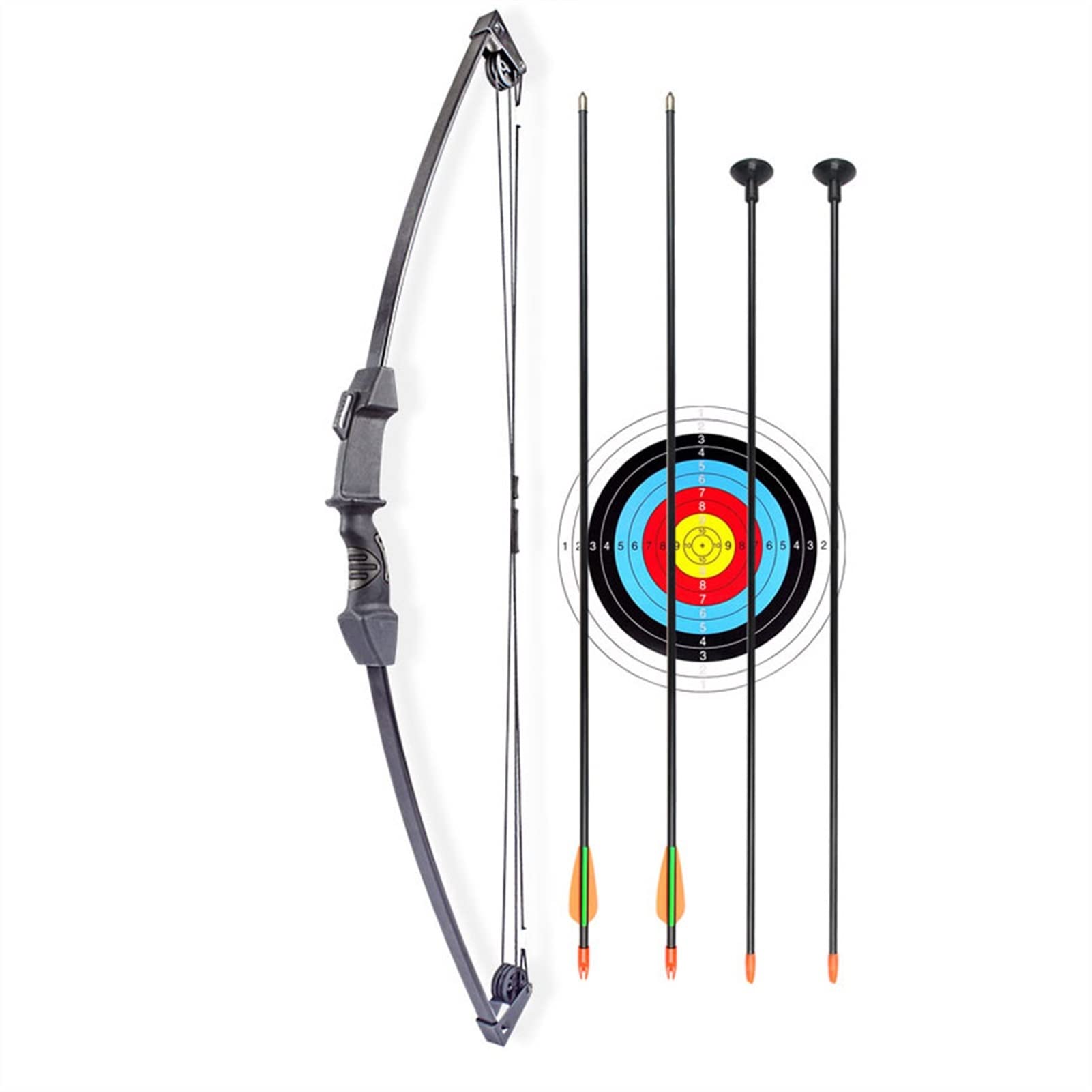 VELLOW Bow for Archery Beginners, Recurve Bow, Ambidextrous, 30 inches Draw Length, Suitable for Teenager Kids, Hunting Outdoors