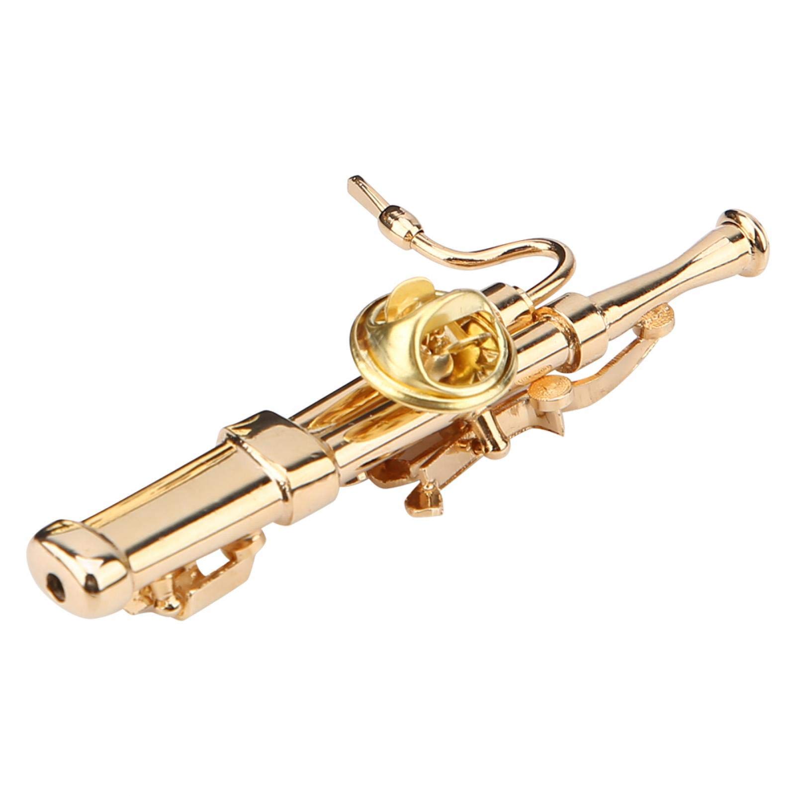 Pssopp Broche de Instrumento Musical Mini Fagot Broche de Instrumento Musical Broche de Pin Musical con Caja de Regalo para Mujeres Chica Favores de Fiesta Regalo