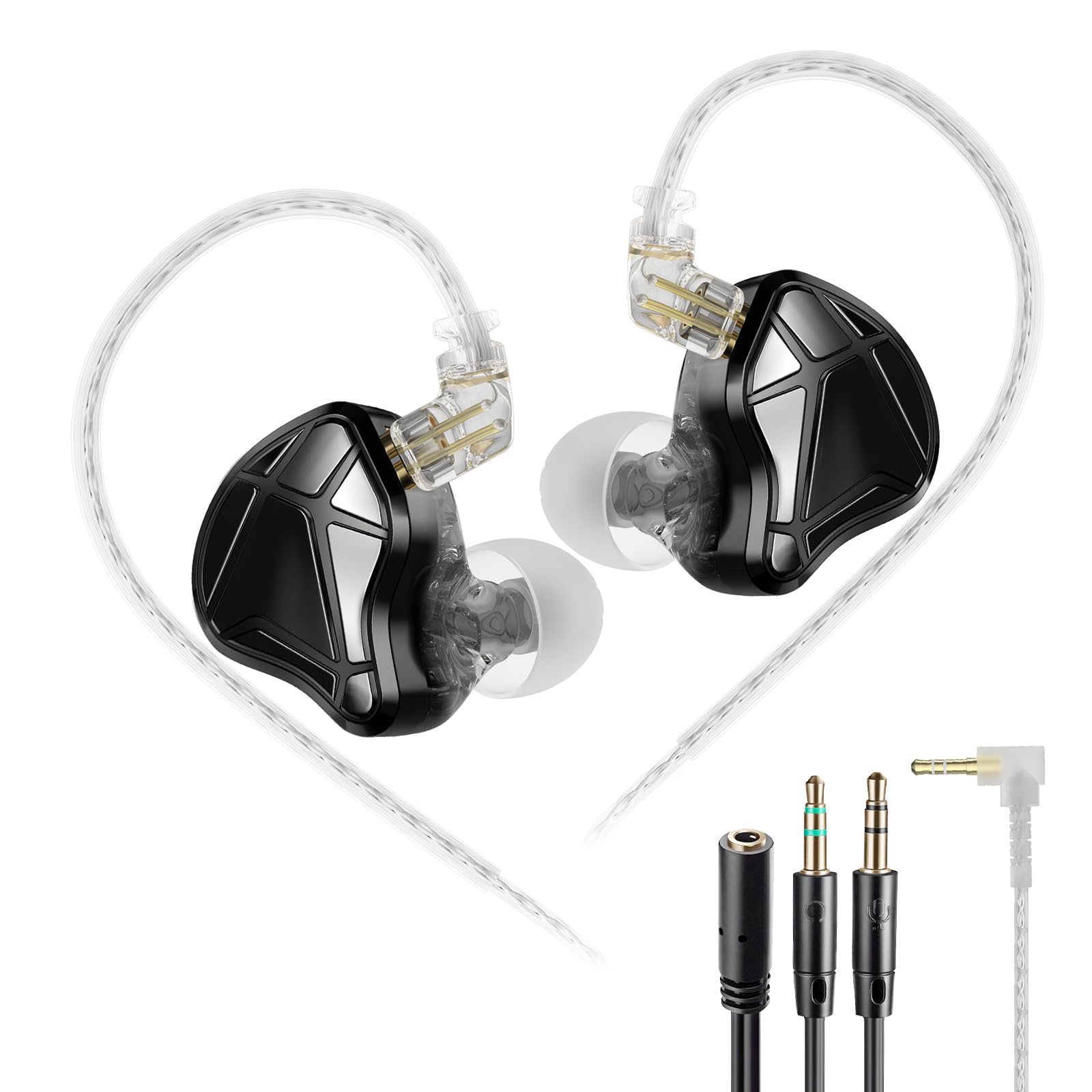 Amazon.co.jp: KZ Axas ゲーミングイヤホン 有線 ハイレゾ対応