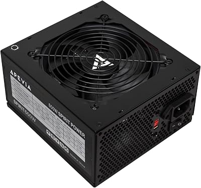 Apevia SPIRIT600W Spirit 600W ATX Power Supply with Auto-The - best psus overclocking