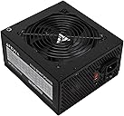 Apevia SPIRIT600W Spirit 600W ATX Power Supply with Auto-Thermally Controlled 120mm Fan, 115/230V Switch, All Protections