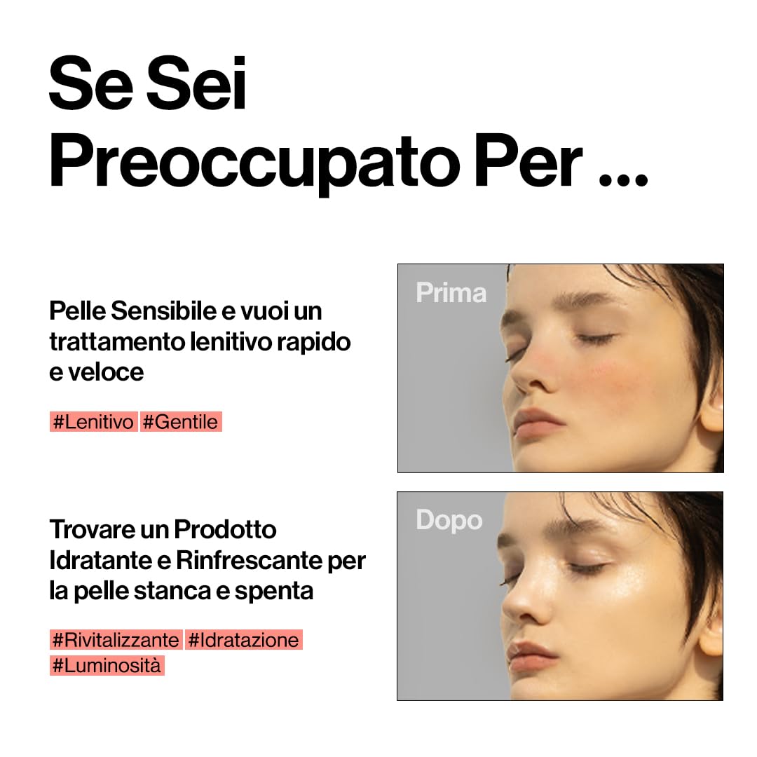 d'Alba Siero Vital Spray Serum al Tartufo Bianco Italiano, Siero Vitalizzante, Idratante, Lenitivo, Calmante per Viso, Soluzione per Pelli Arrossate e Sensibili, Cura della Pelle Coreana