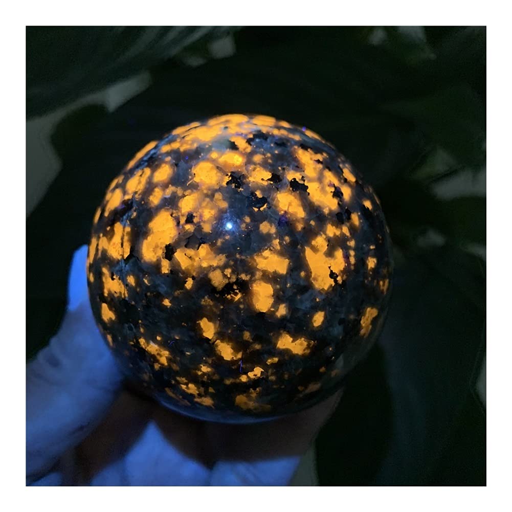 Boule Yooperlite naturelle pour sublimer la décoration de votre chambre et salon
