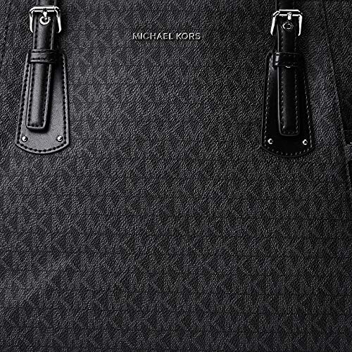 Michael Kors Voyager East/West Signature Tote Black One Size #TOP2