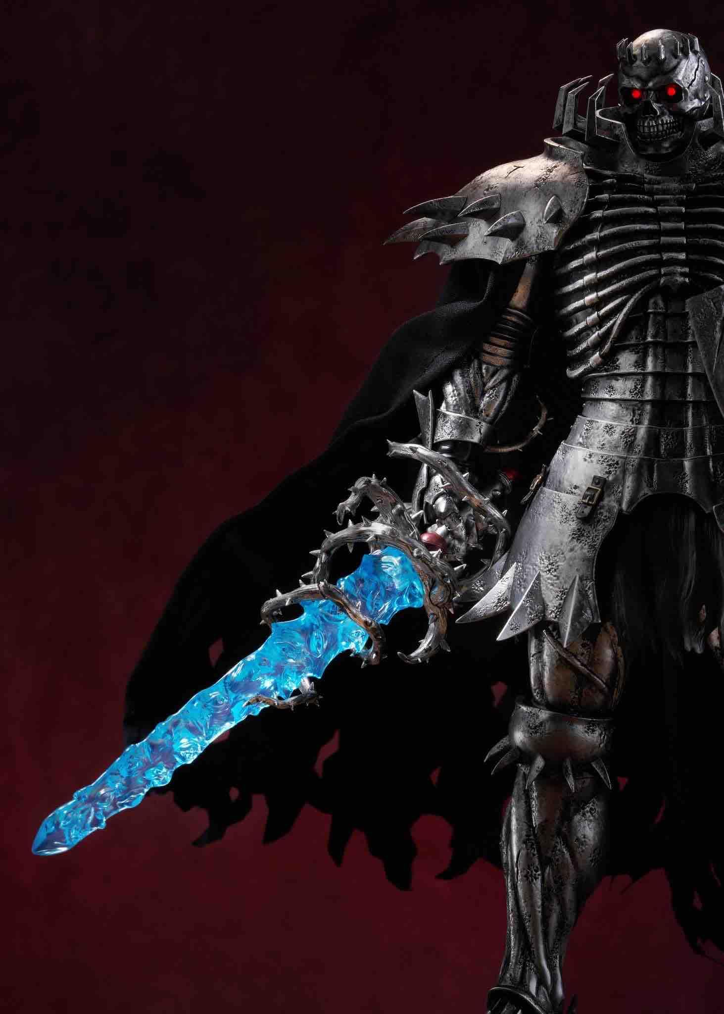 Max Factory - Berserk Statua L Pop Up Parade: Skull Knight (Cavaliere del Teschio) con Spada di risonanza, 22 cm, PVC