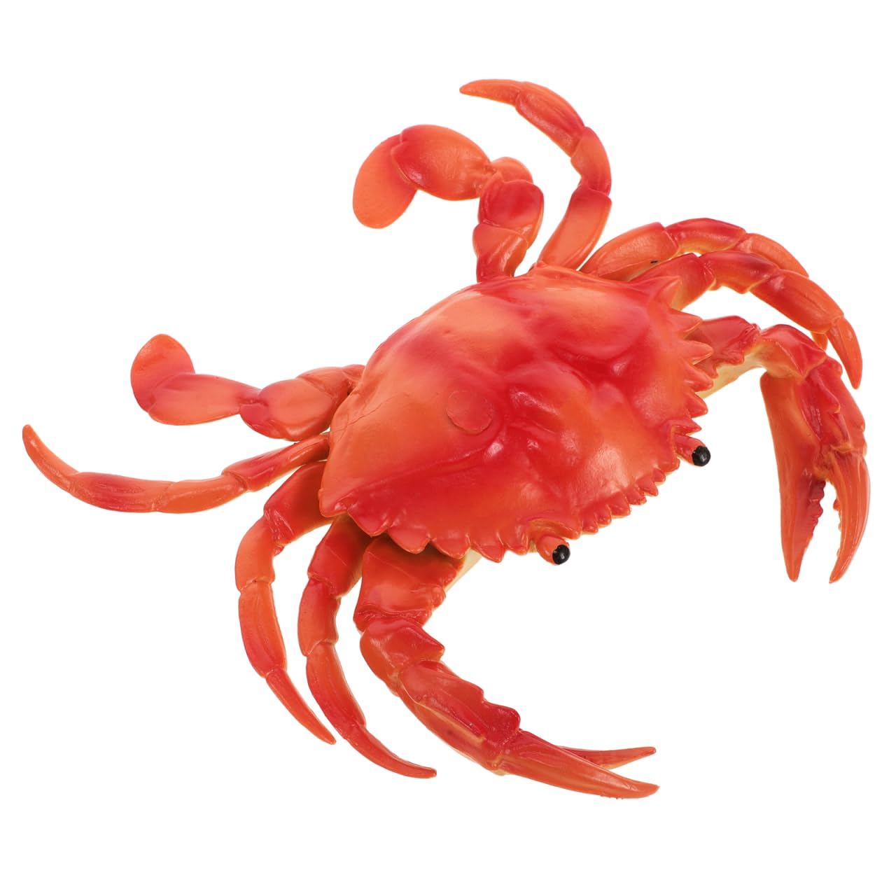 HEMOTON Adorable Fake Crab Model Toys Realistic Crab Simulation Home Aquarium Decor Office Terrarium Accessory