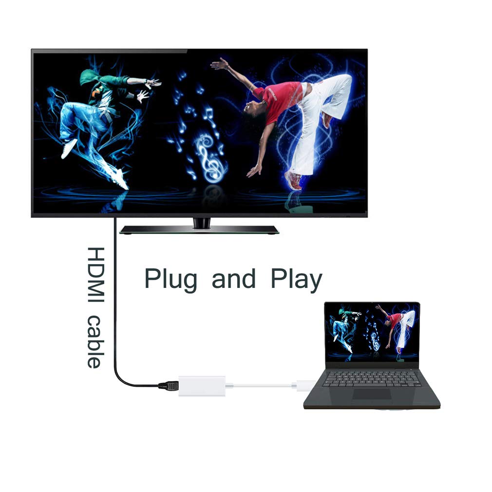 Adattatore Mini DisplayPort A HDMI 4K - Per MacBook, Surface Pro E Monitor, Con Audio