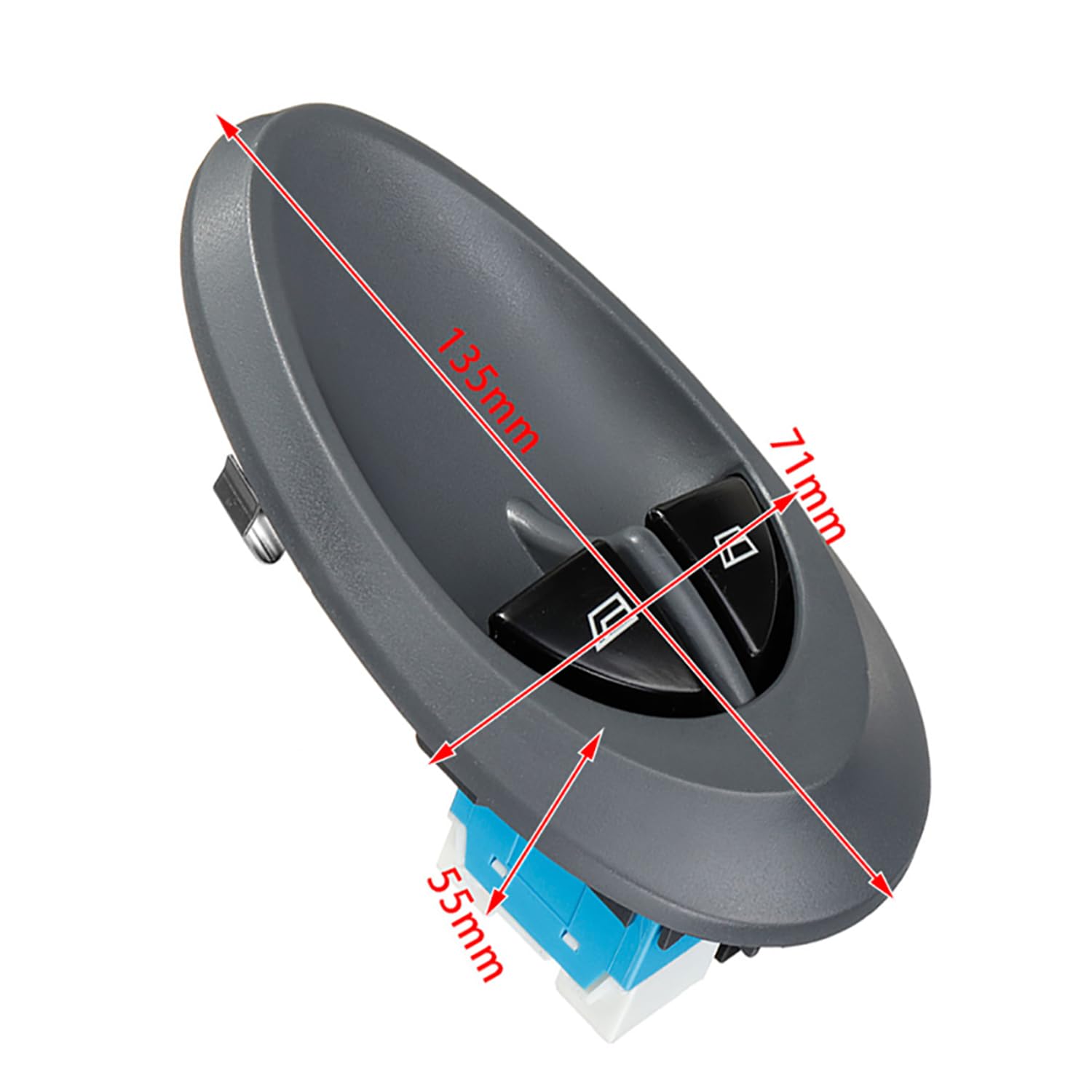Interruttore Alzacristallo Iveco Daily - Ricambio OEM 93952636 Per Modelli 2000-2006 - Foto 13