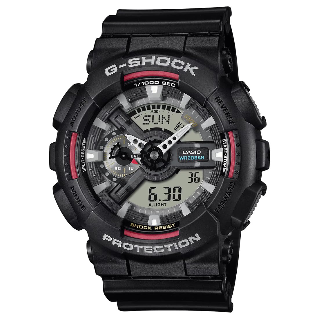 Casio G-Shock GA-110RL-1ADR Analog-Digital Black Dial Men (G1685)